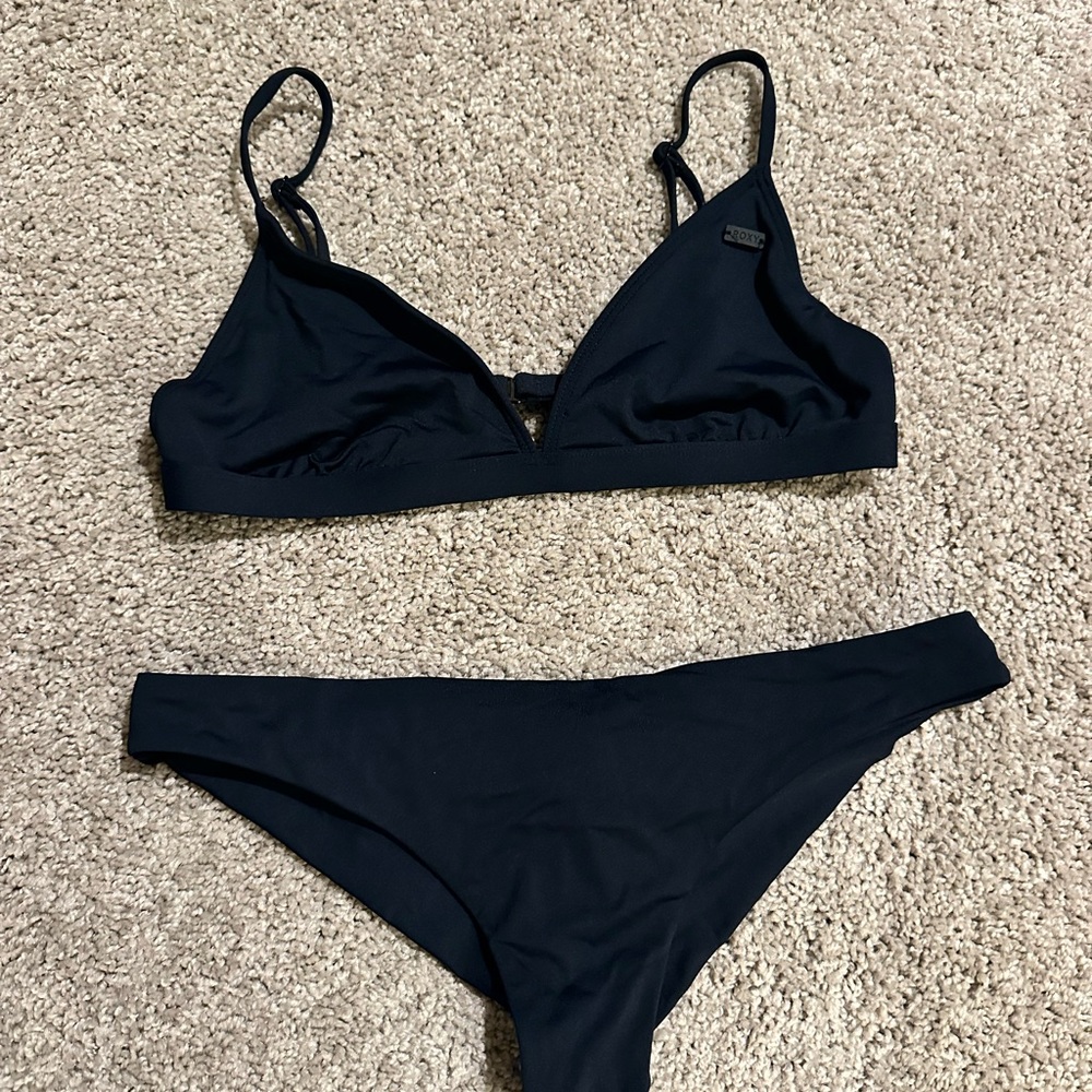 Roxy Black Bikini Set